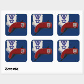 1E BATALJON 503D INFANTERIE 173D STICKERS IN DE LU (Vel)