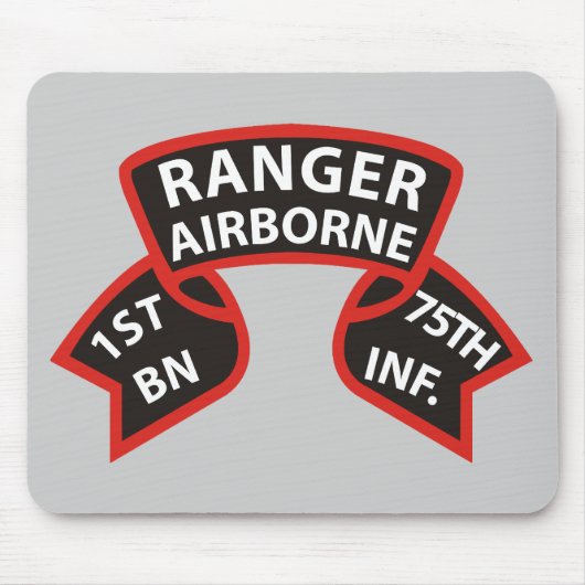 1e bataljon 75e infanteriebrander A/B Muismat (Voorkant)