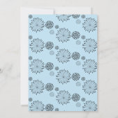 1e bijendag uitnodigingen Schattige Modern (Achterkant)