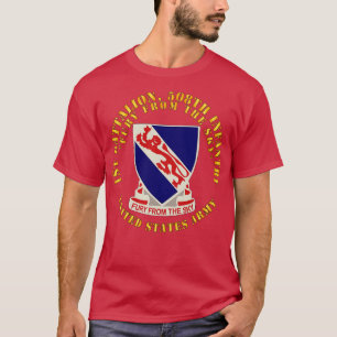 1e Bn 508e Infanterieregiment Fury uit de lucht D T-shirt