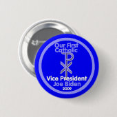 1e CATHOLIC VP-Button Ronde Button 5,7 Cm (Voorkant /achterkant)