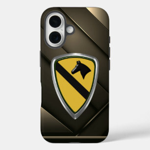 1e CAV Cavalerie Divisie iPhone 16 Hoesje