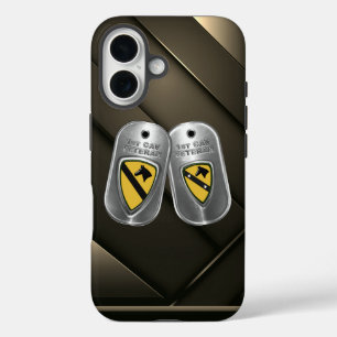 1e CAV Cavalerie Divisie Veteraan iPhone 16 Hoesje