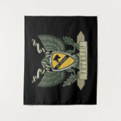 1e CAV Cavalerie Divisie Wandkleed (Voorkant)
