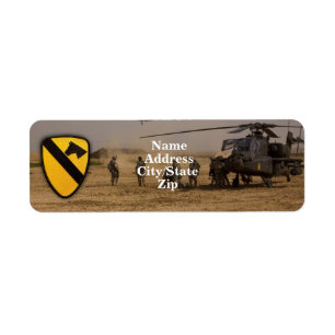 1e cavalerie aircav vietnam - oorlog etiket