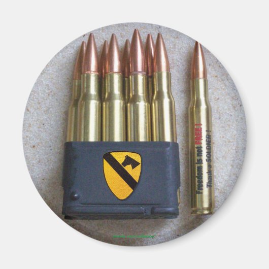 1e cavalerie divisie fort kav magnet magneet (Voorkant)