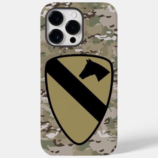 1e Cavalerie Divisie Hoesje-Mate iPhone Case (Achterkant)