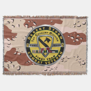 1e Cavaleriedivisie Desert Storm-veteraan Deken