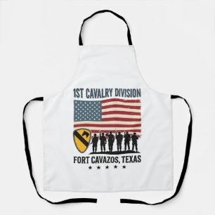 1e Cavaleriedivisie Fort Hood Vintage Militair Sh Schort