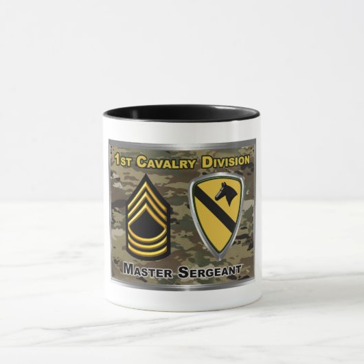 1e Cavaleriedivisie Master Sergeant Mok (Midden)