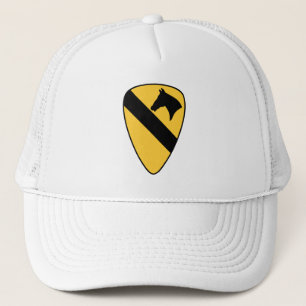1e Cavaleriedivisie Patch Patriottisch Trucker Pet