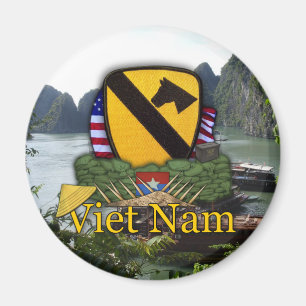 1e cavaleriedivisie vietnam veteranen oorlog veter magneet