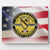 1e Cavalry divisie Afghanistan Veteraan Fotoplaat (Voorkant)