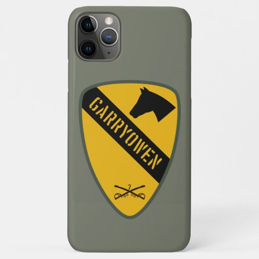 1e Cavalry Division, 7e Cavalry Regiment Case-Mate iPhone Case (Achterkant)