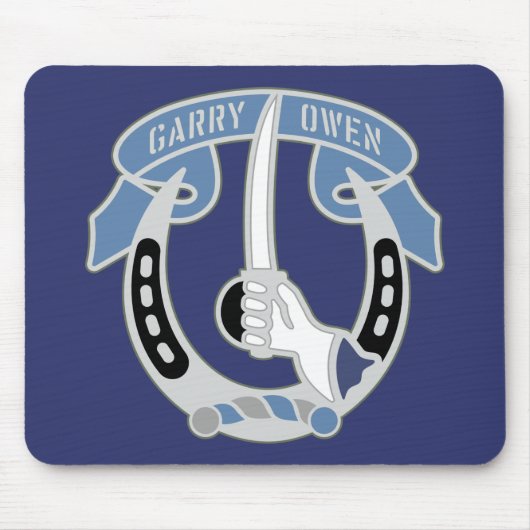 1e Cavalry Division, 7e Cavalry Regiment Muismat (Voorkant)