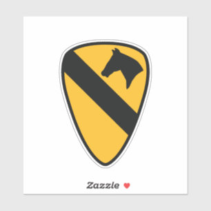 1e Cavalry Division Badge (Verenigde Staten) Sticker