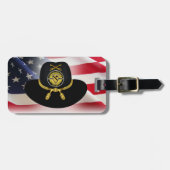 1e Cavalry Division Desert Storm Bagagelabel (Voorkant horizontaal)