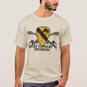 1e Cavalry Division First Cav T-shirt