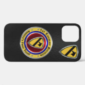 1e Cavalry Division "First Team" Gepersonaliseerd Case-Mate iPhone Case (Achterkant (horizontaal))