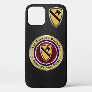 1e Cavalry Division "First Team" Gepersonaliseerd iPhone 12 Hoesje
