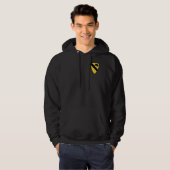 1e Cavalry Division "First Team" Hoodie (Voorkant volledig)