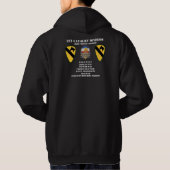 1e Cavalry Division "First Team" Hoodie (Achterkant)