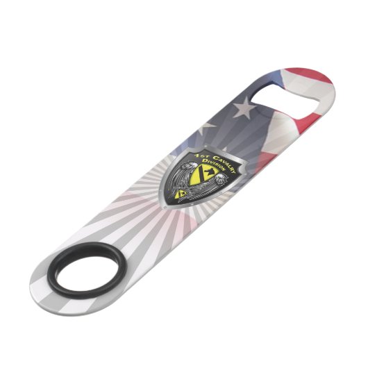 1e Cavalry Division "First Team" Speed Flessenopener (Voorkant Gekanteld)