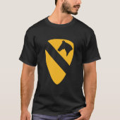 1e Cavalry Division - First Team (Verenigde Staten T-shirt (Voorkant)