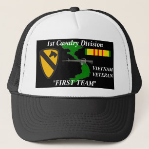 1e Cavalry Division"First Team"Vietnam Ball Petten