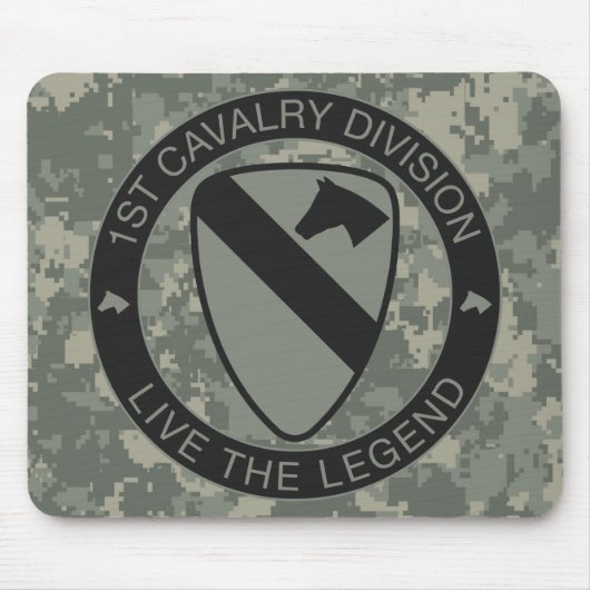 1e Cavalry Division Mousepad ACU Muismat (Voorkant)