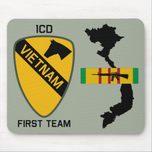 1e Cavalry Division Mousepad (Vietnam) Muismat