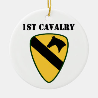 1e Cavalry Division Ornament