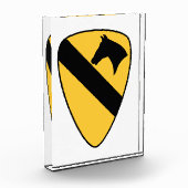 1e Cavalry Division Patriotic Patch Fotoblokken (Links)