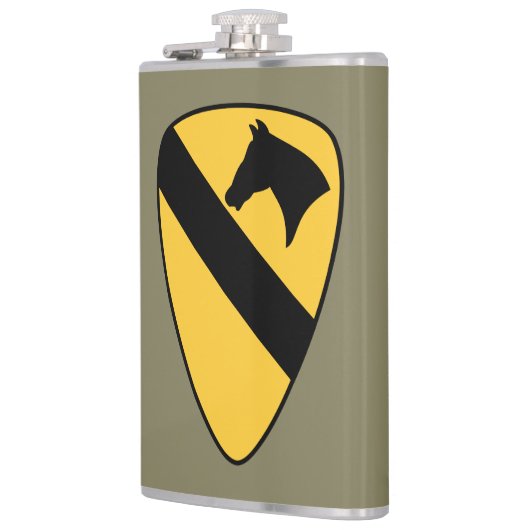 1e Cavalry Division Patriotic Patch Heupfles (Links)