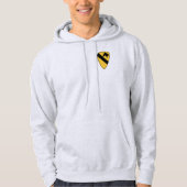 1e Cavalry Division Patriotic Patch Hoodie (Voorkant)