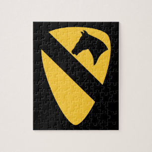 1e Cavalry Division Patriotic Patch Legpuzzel