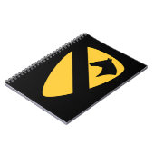 1e Cavalry Division Patriotic Patch Notitieboek (Linkerzijde)
