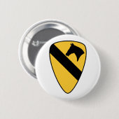 1e Cavalry Division Patriotic Patch Ronde Button 5,7 Cm (Voorkant /achterkant)