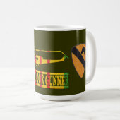 1e Cavalry Division UH-1 Huey Door Gunner Mok (Voorkant rechts)