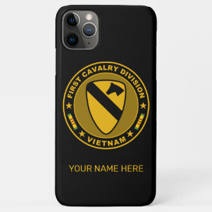 1e Cavalry Division Vietnam iPhone 11 Pro Max Hoesje
