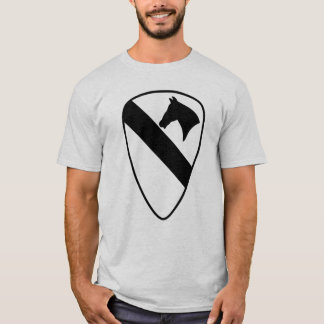 1e Cavalry Large Logo T-Shirt (light)