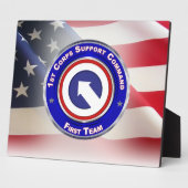 1e Corps-supportopdracht Fotoplaat (Zijkant)