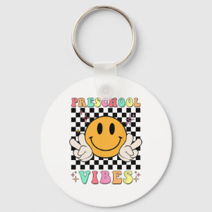 1e dag van de school kleuterschool vibes leuke ler sleutelhanger
