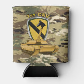 1e divisie Cavalry Blikjeskoeler (Voorkant)