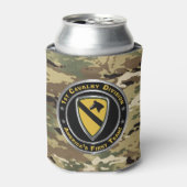 1e divisie Cavalry Blikjeskoeler (Blikje Voorkant)