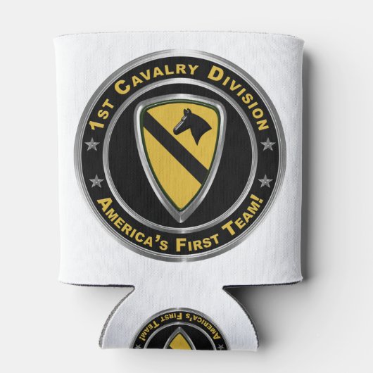 1e divisie Cavalry Blikjeskoeler (Achterkant)
