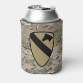 1e divisie Cavalry Blikjeskoeler (Blikje Achterkant)