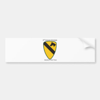 1e divisie Cavalry Bumpersticker