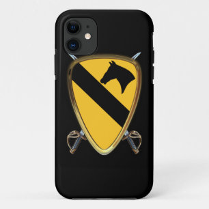 1e divisie Cavalry iPhone 11 Hoesje
