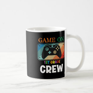 1e gamer eerste dag terug naar school 2024 Boy Tea Koffiemok